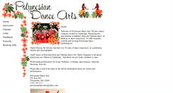 Desktop Screenshot of polynesiandancearts.com